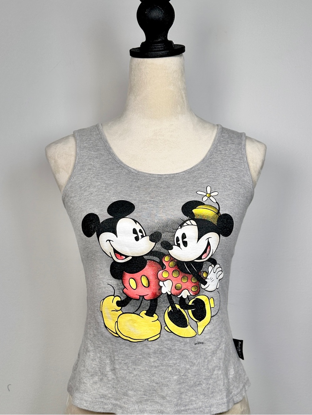 Disney Mickey & Minnie Graphic Tank Top Y2K Style